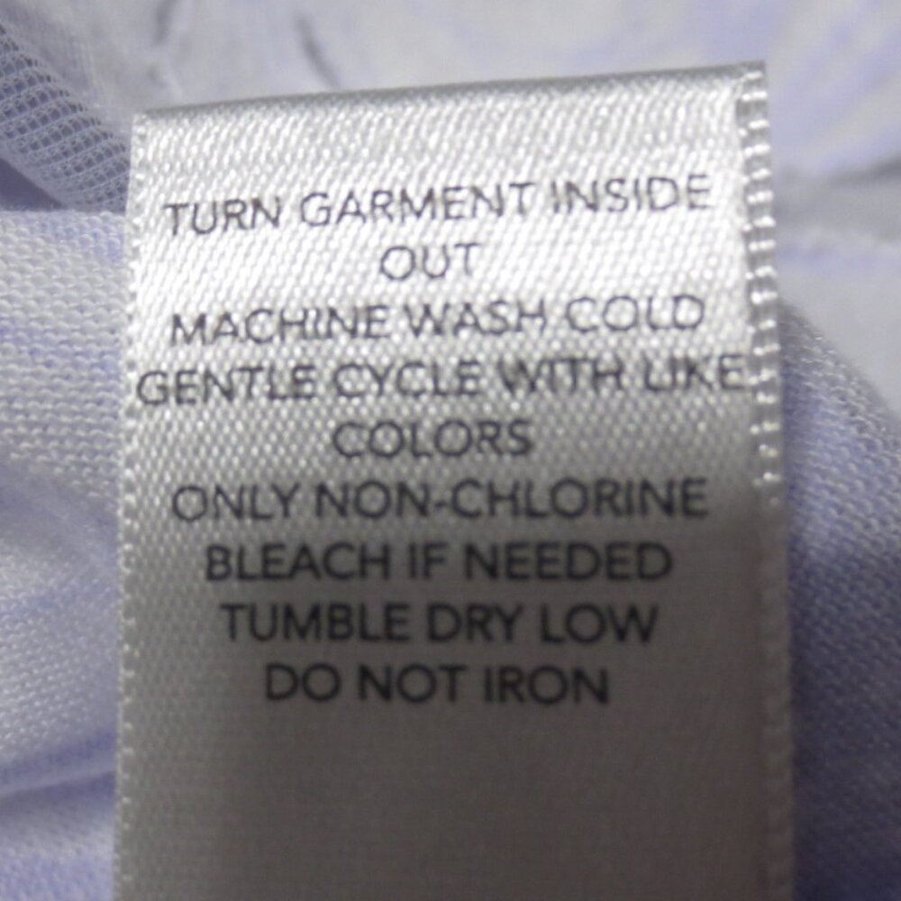 NWT CHRISTOPER & BANKS womens BLOUSE shirt WHITE lavender PURPLE sheer SIZE XL - Picture 6 of 10